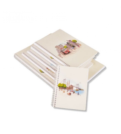 Defter Helezon Spiralli (10x15 Cm)